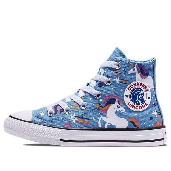 

Кроссовки chuck taylor all star hi 'czuni- blue' Converse, синий
