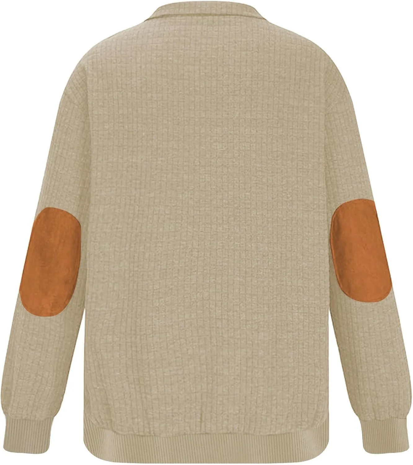 

Мужская толстовка на четверть молнии, с вафельной вязкой и винтажным принтом CHXLQQX