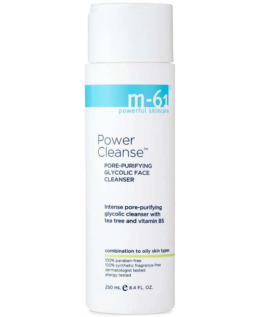 Крем для лица M-61 By Bluemercury — Очищающее средство для пор Power Cleanse с гликолевой кислотой, , None, 240 мл