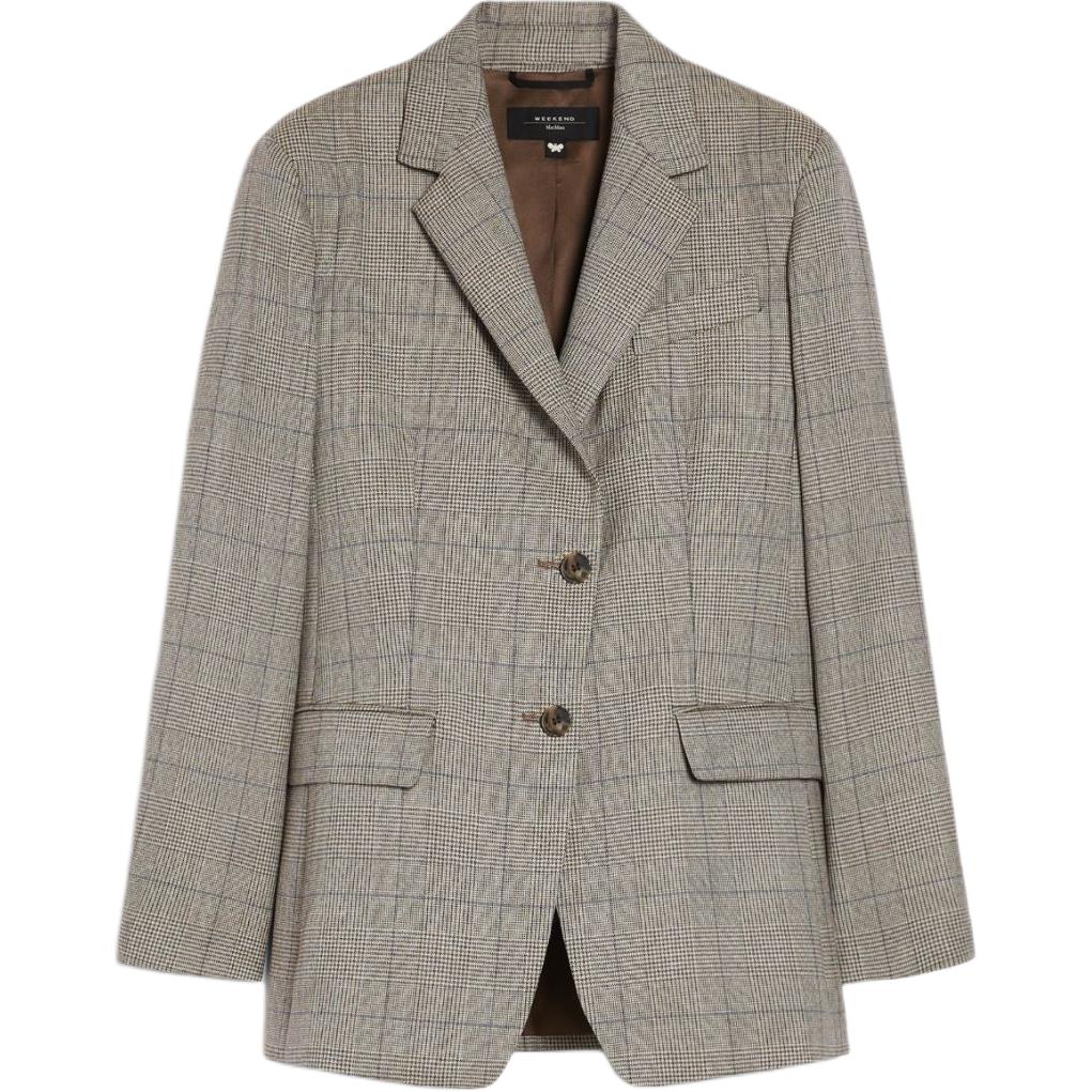 

Пальто для делового костюма, женское, печенье Weekend Maxmara, cookie