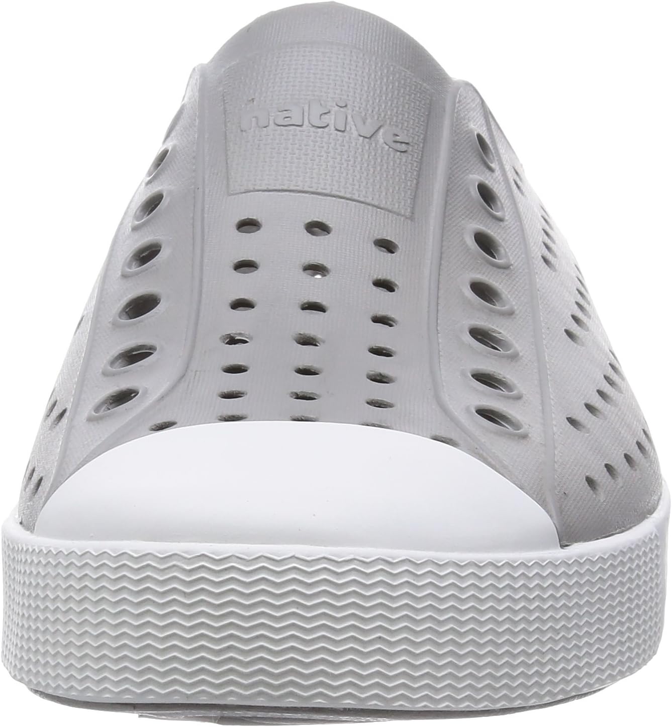 Кроссовки Native Unisex Jefferson Sugarlite Block Native Shoes, серый/оранжевый — фото 2