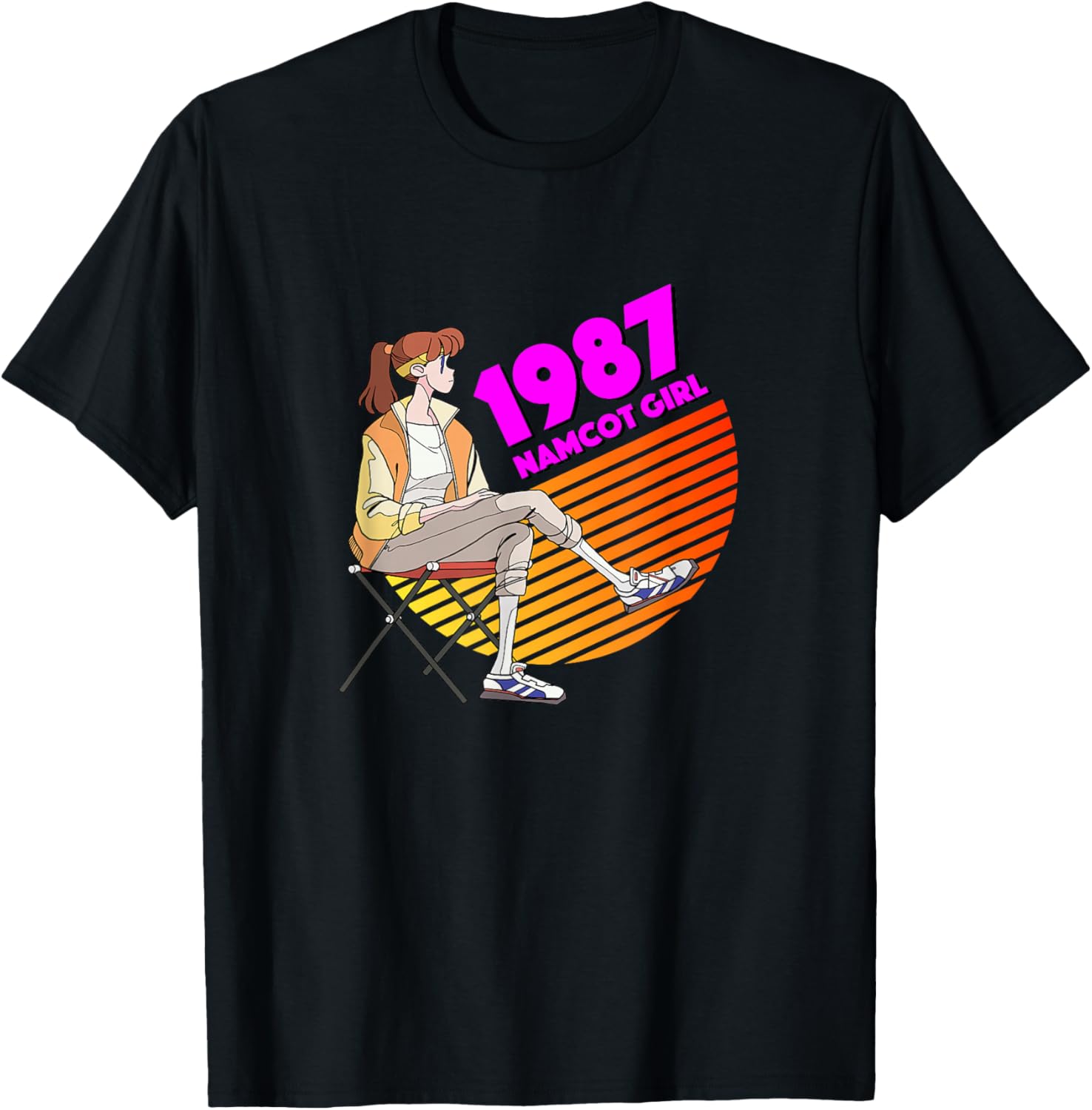 

Футболка Namcot Girl 003, черная Bandai Namco Entertainment Inc.