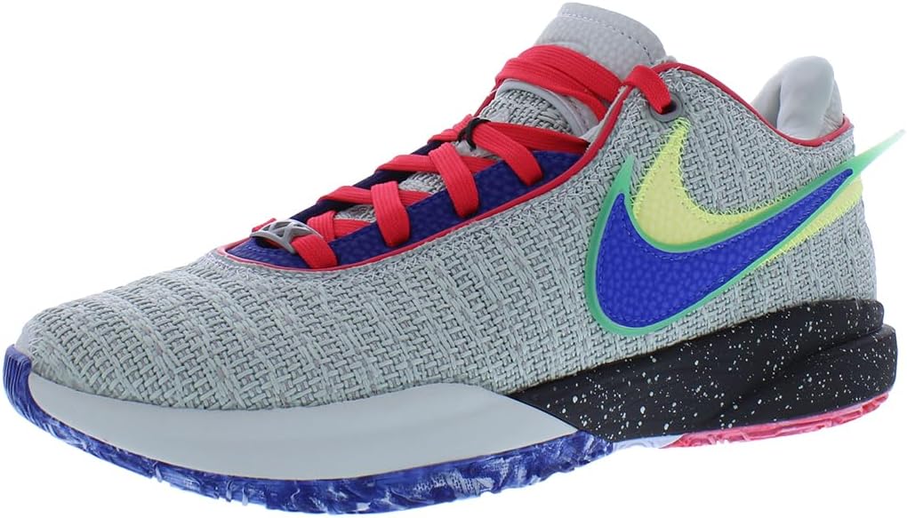 

Мужские кроссовки Nike Lebron 20, Light Silver Hyper Royal Multi Colored