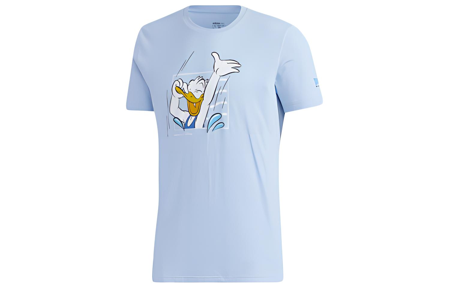 

Adidas Neo Футболка прямая Unisex Pink Blue, Синий, Adidas Neo Футболка прямая Unisex Pink Blue