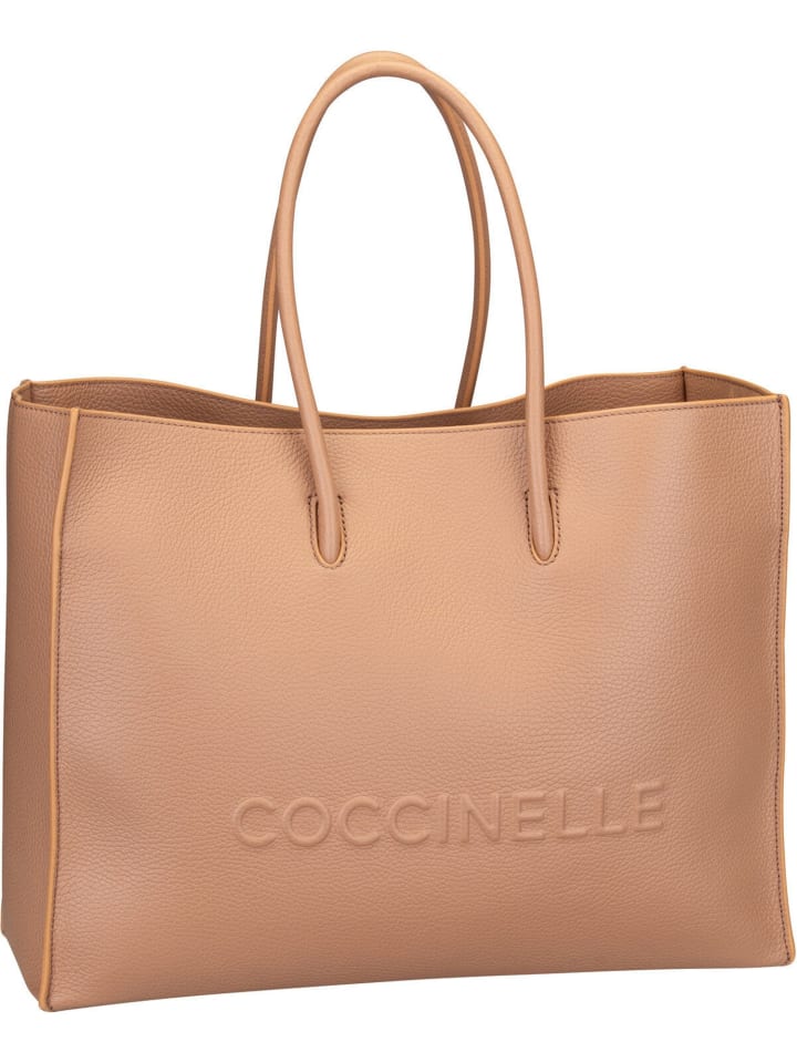 

Сумка шоппер COCCINELLE, цвет skin