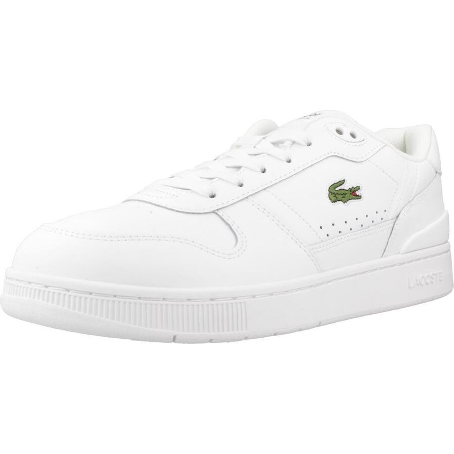 

Кроссовки Lacoste модель T-clip set цвет белый