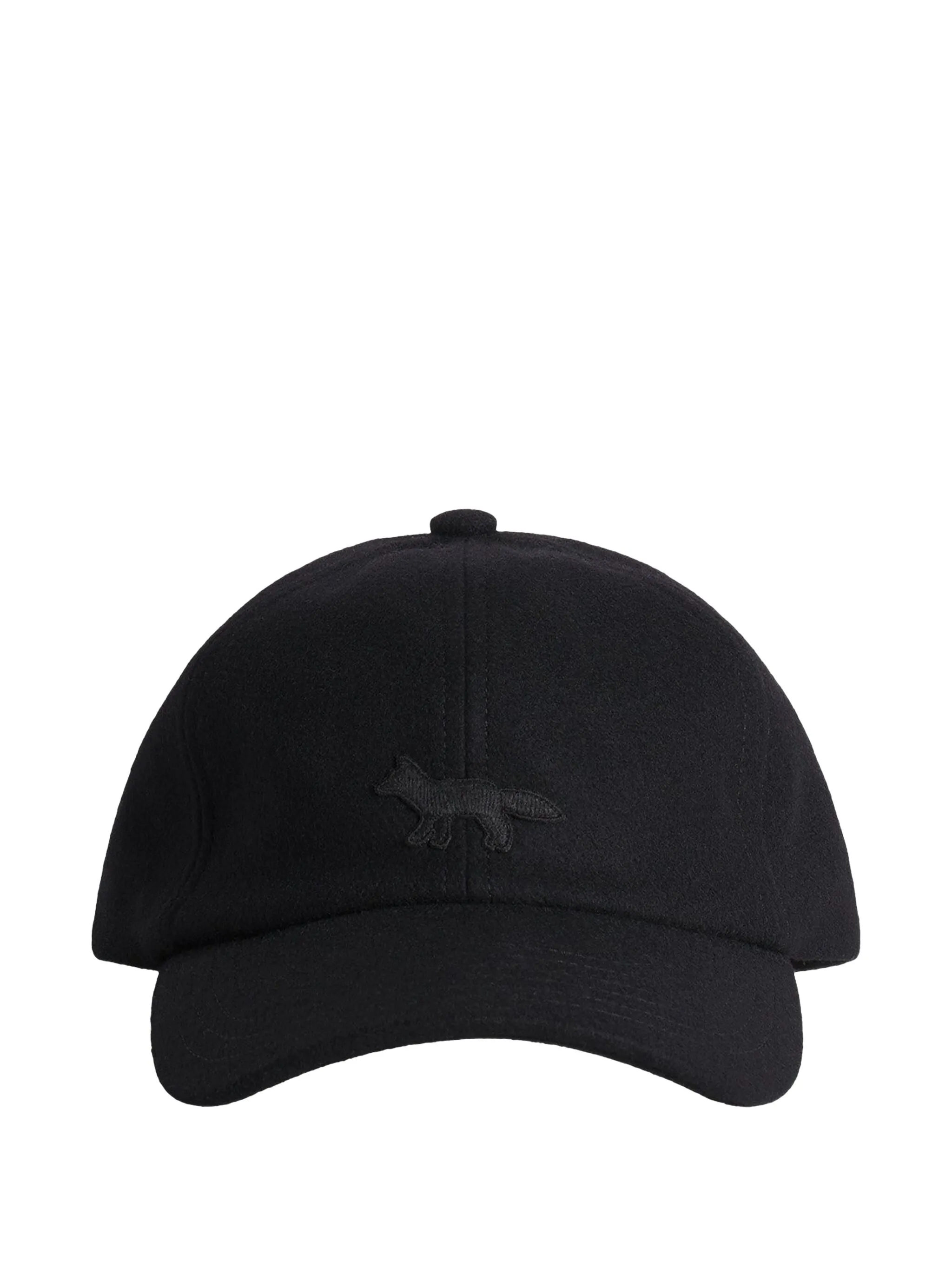 

Бейсболка с принтом Maison Kitsuné, черный