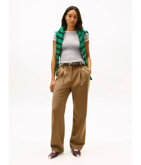 Футболка VARSITY slim fit Tommy Hilfiger, серый — фото 2