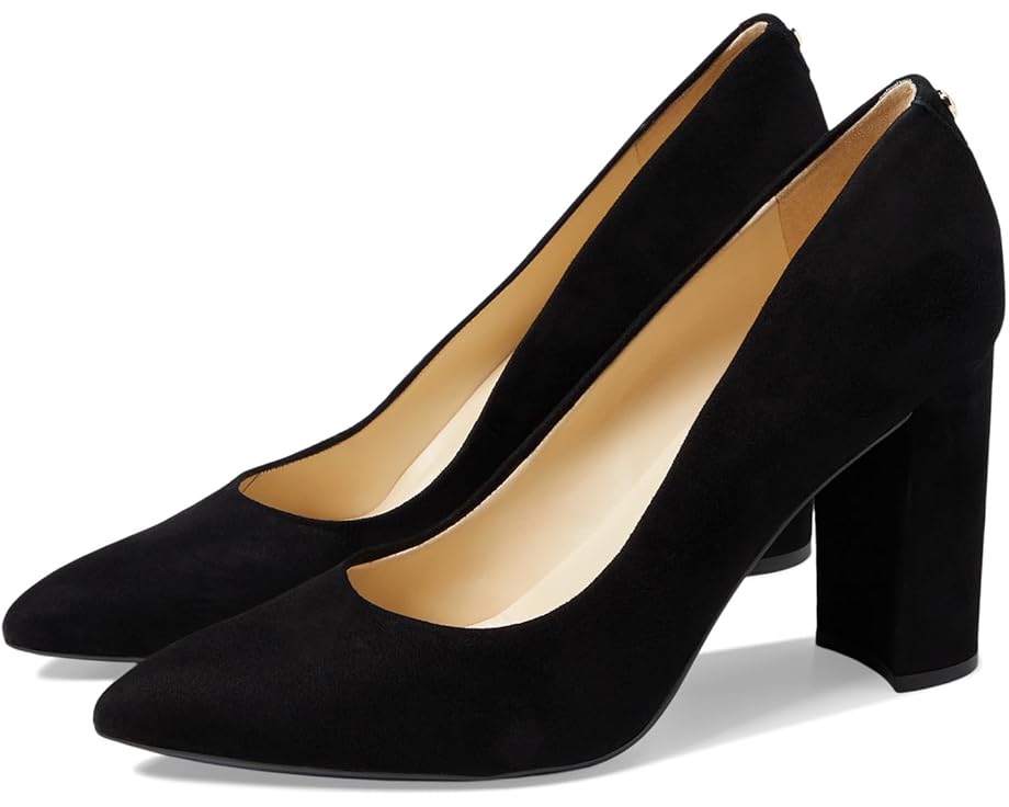 

Туфли Nine West Astoria9x9 Block Heel Pump, цвет Black Suede