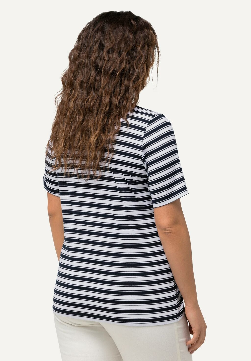 

Футболка с принтом STRIPED ANIMAL GRAPHIC Ulla Popken, темно-синий