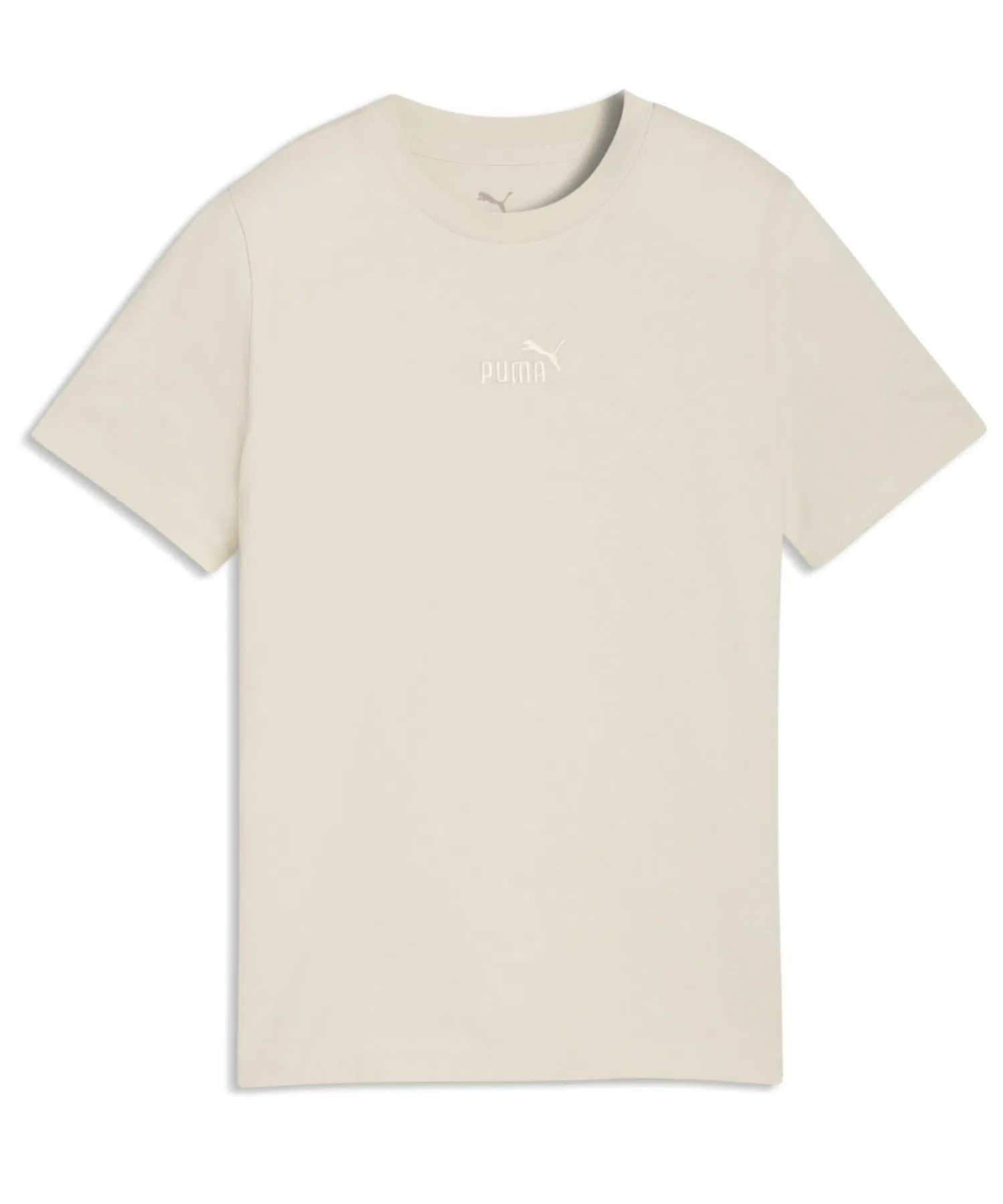 Детская футболка PUMA ESS Small No.1 с логотипом кремовая