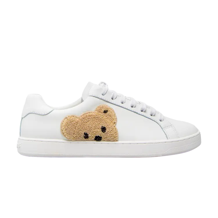 

Кроссовки Palm Angels New Tennis 'Teddy Bear - White', белый