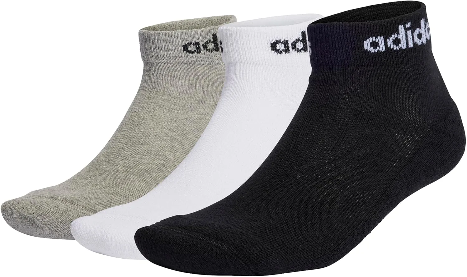 Носки Adidas Set Di 3 Paia Di Calzini унисекс для взрослых, серый