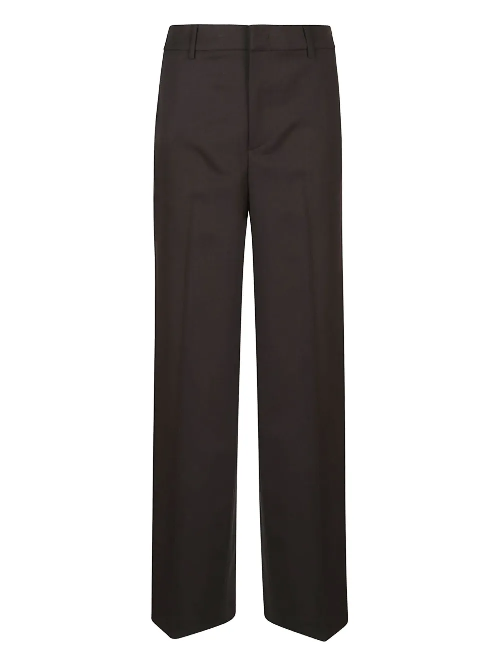 

Шерстяные брюки с прорезными карманами Pt Torino, коричневый