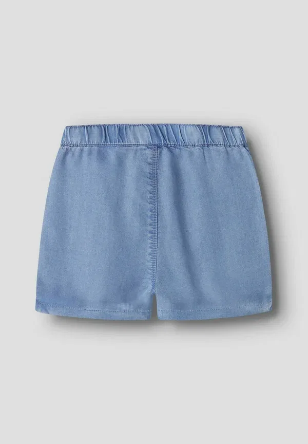 Шорты джинсовые Name It, medium blue denim, голубой деним — фото 4