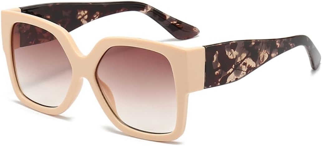 

Модные солнцезащитные очки большого размера в винтажном стиле, с крупной оправой, для мужчин и женщин, в стиле ретро, ​​роскошные, яркие (58-17-145) TKKTLLT, 58-17-145