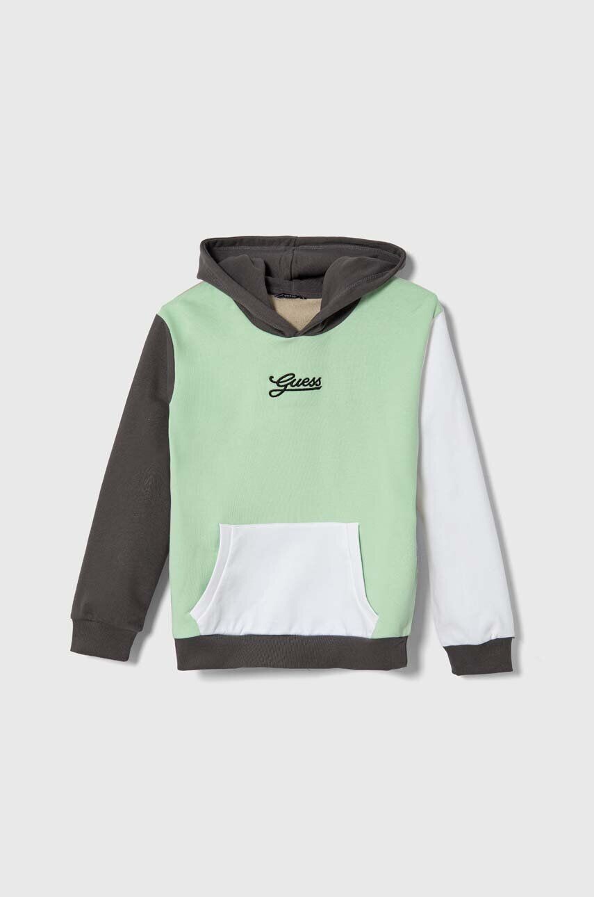 

Хлопковая толстовка Guess для мальчика/девочки, зеленый