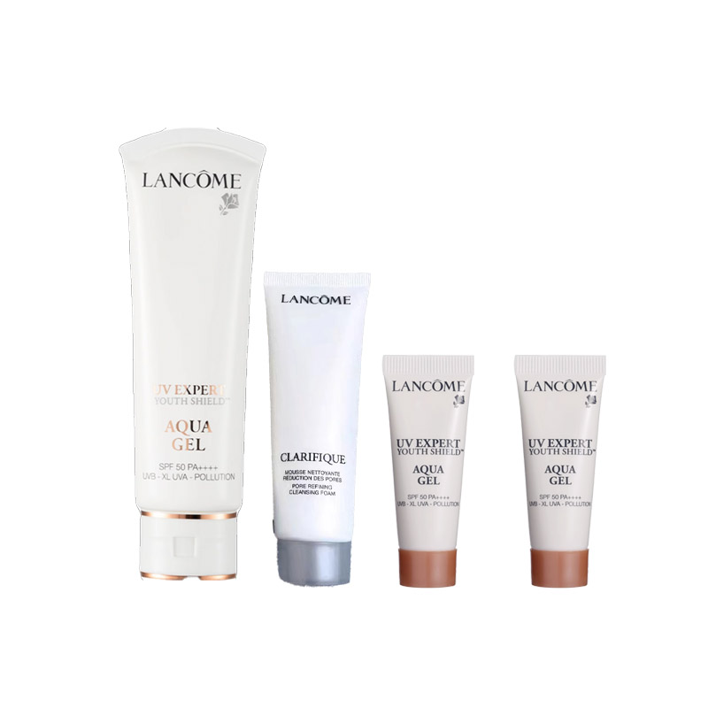 

LANCOME Lankou набор для ухода за кожей с защитой от солнца, белая упаковка, увлажняющий