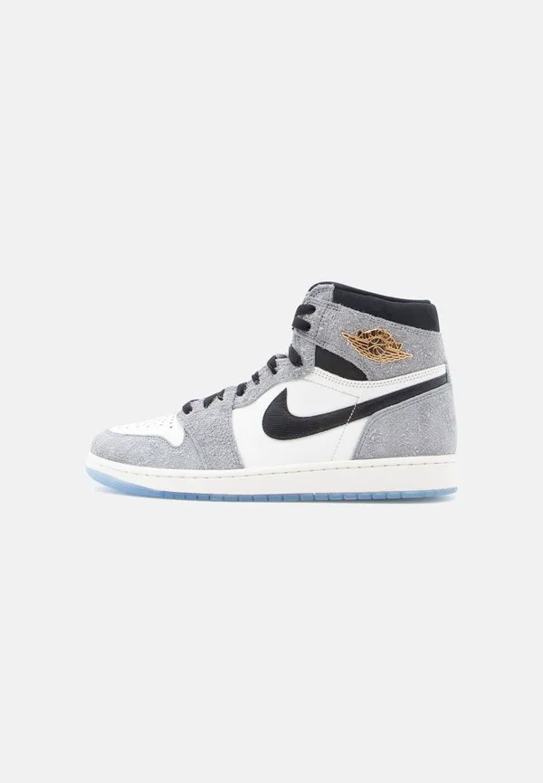 Air jordan 1 retro og rmstd унисекс высокие кроссовки Jordan, Cool Grey/Black/Sail/Game Royal/White