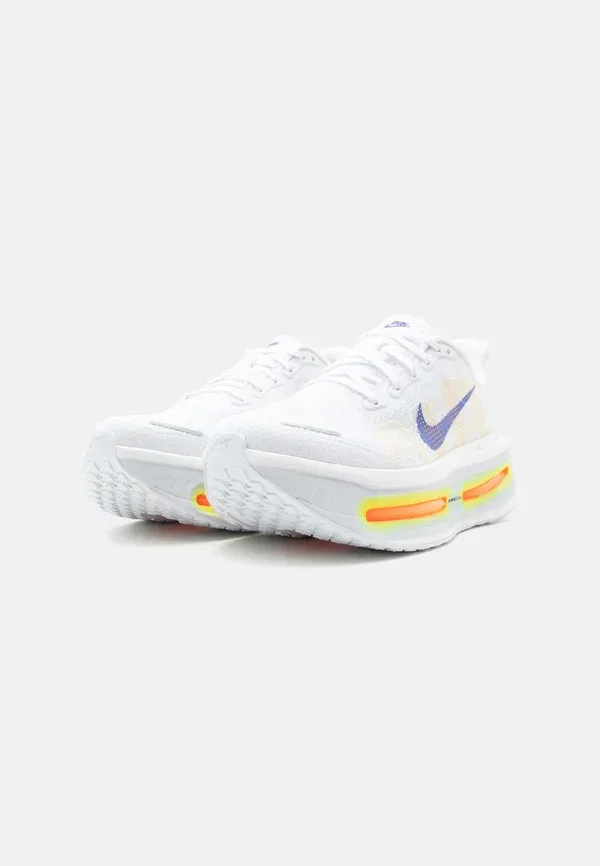 Кроссовки для бега по шоссе Vomero Premium Nike Performance, белый/лазурный/тотал оранж/лазер оранж/водородный синий/футбольный серый — фото 2