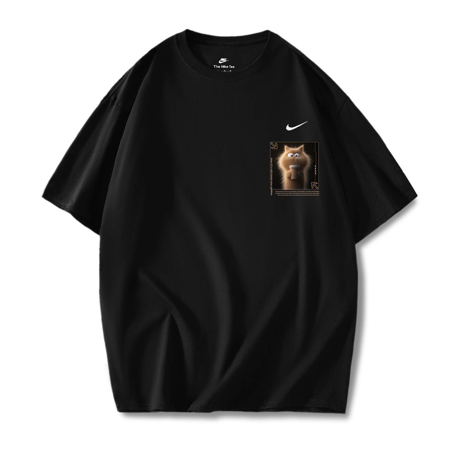 

Футболка унисекс черная Nike