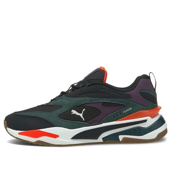 

Кроссовки rs-fast buck 'black green gables' Puma, черный