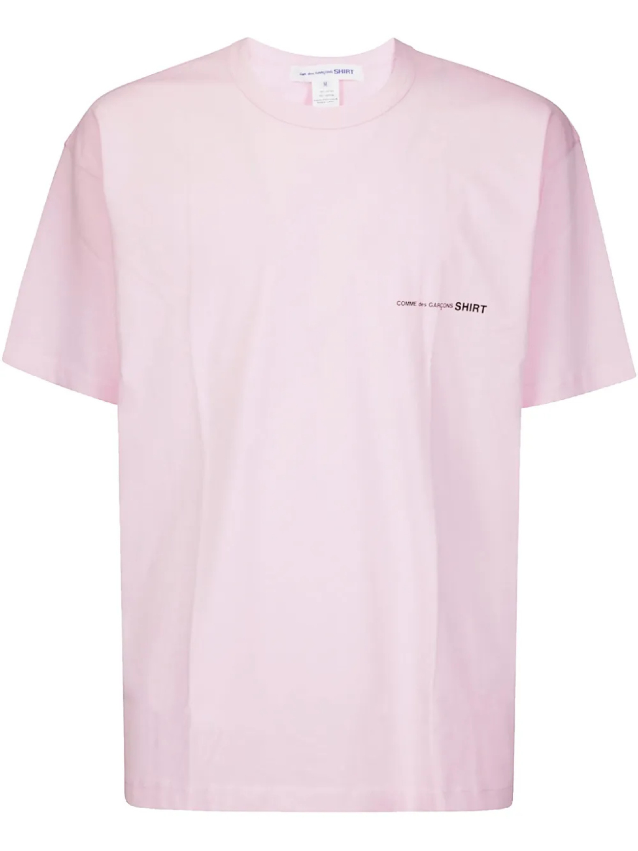 

Хлопковая футболка Comme Des Garçons Shirt, розовый