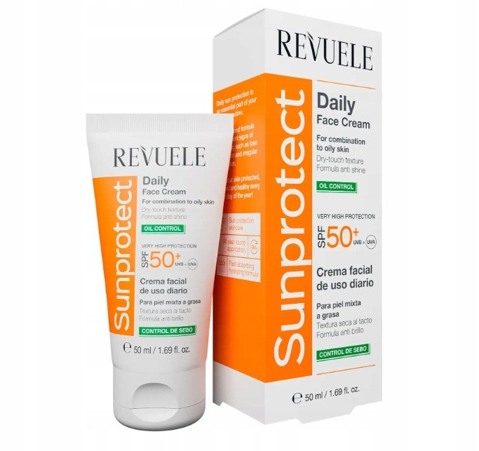Крем для лица SPF50 REVUELE Для лица и тела + — фото 2