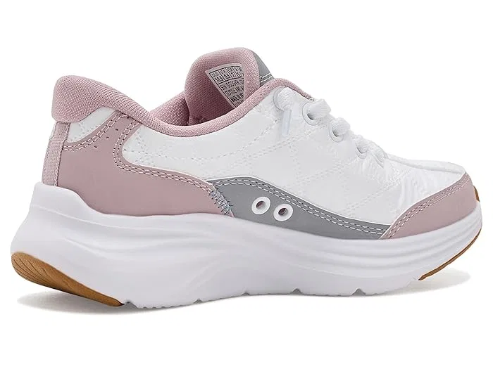 Кроссовки Slip-Ins Contour Foam 303949L SKECHERS KIDS, White/Lavendar — фото 4