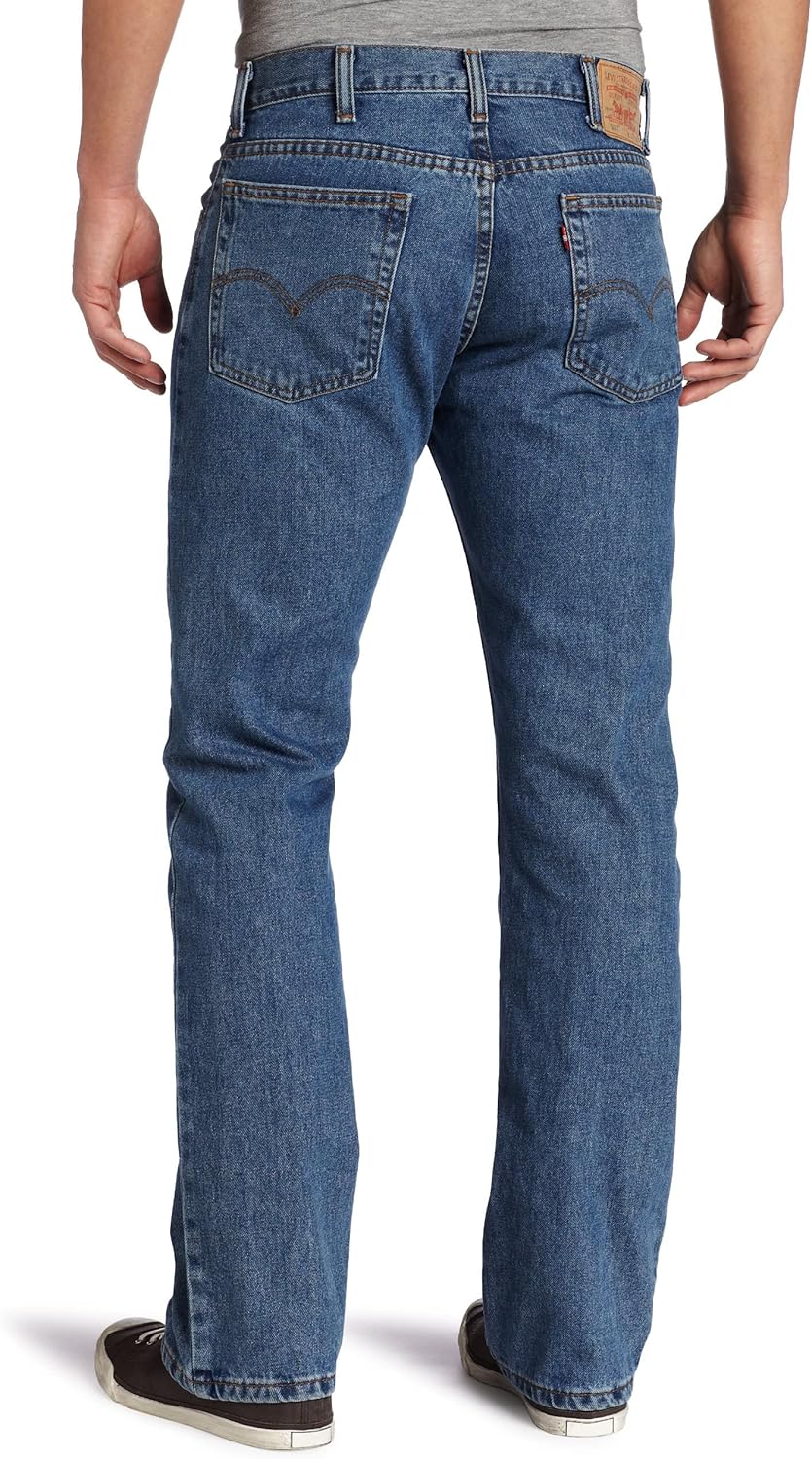 Джинсы Levi's мужские Boot Cut 517, средне-синий — фото 2