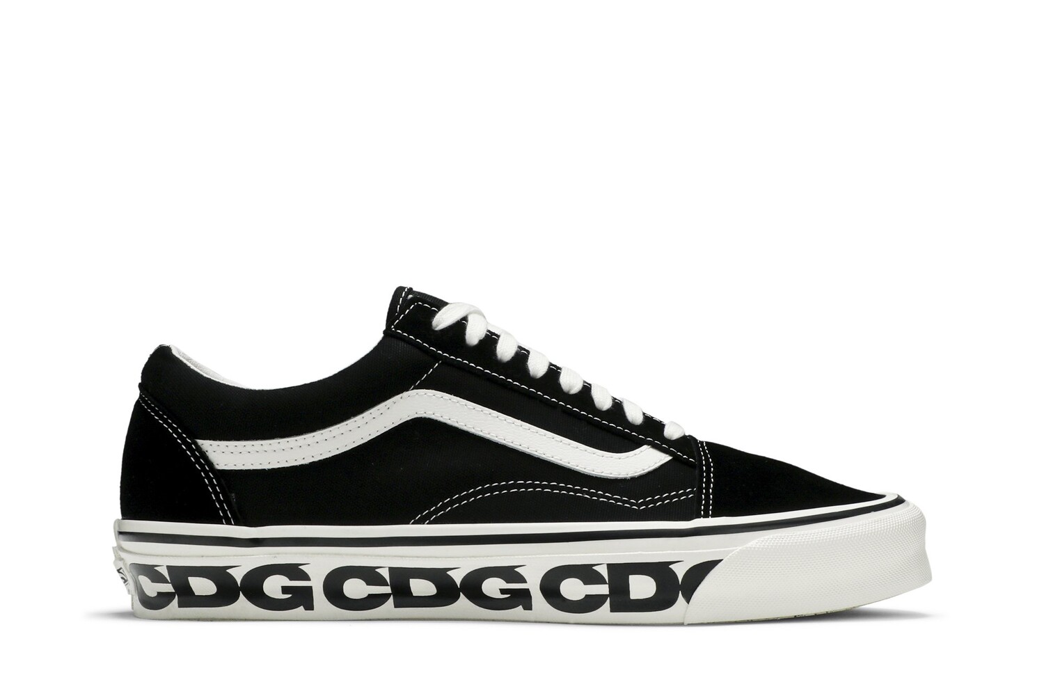 

Кроссовки Comme des Garçons x OG Old Skool LX Vans, черный