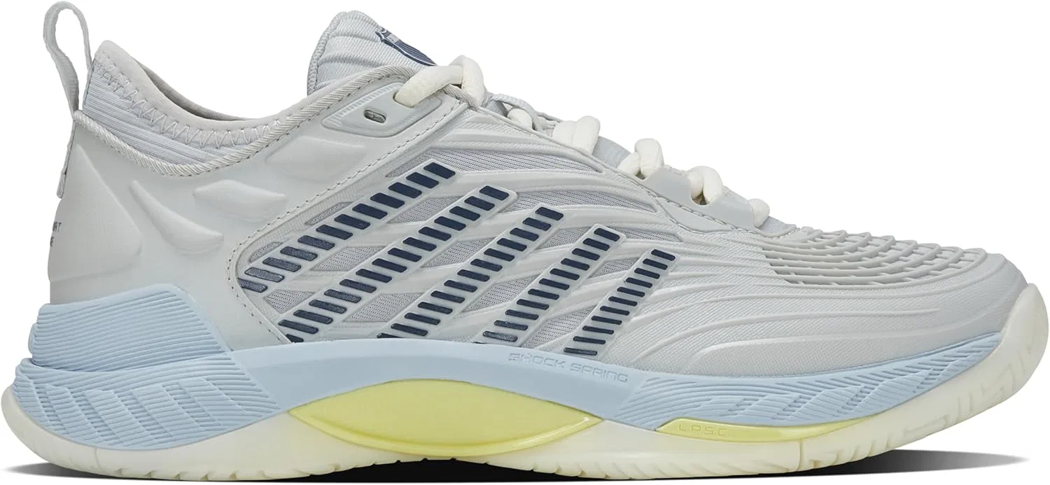 Кроссовки теннисные K-Swiss Hypercourt Supreme 2, пара, Dawn Blue/Ballad Blue/Blanc De Blanc