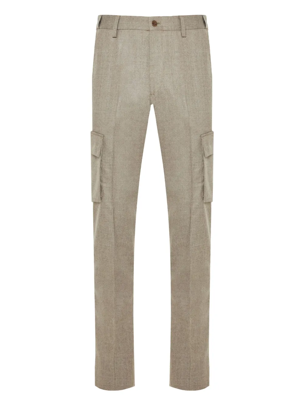 

Прямые брюки карго Corneliani, нейтральный