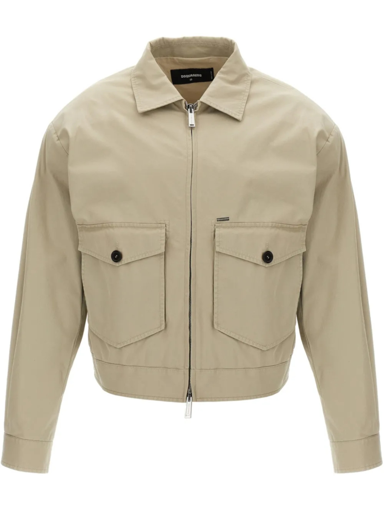 

Куртка DSQUARED2 Easy Cotton Kaban, нейтральный