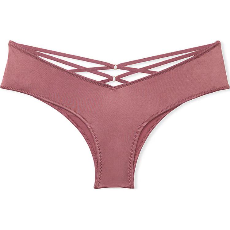 

Victoria's Secret Очень сексуальные стринги с ремешками и фурнитурой / Vintage Rose