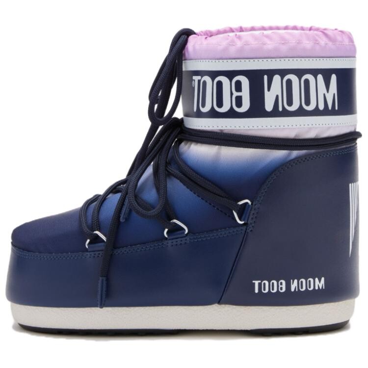 Зимние ботинки унисекс синий Moon Boot