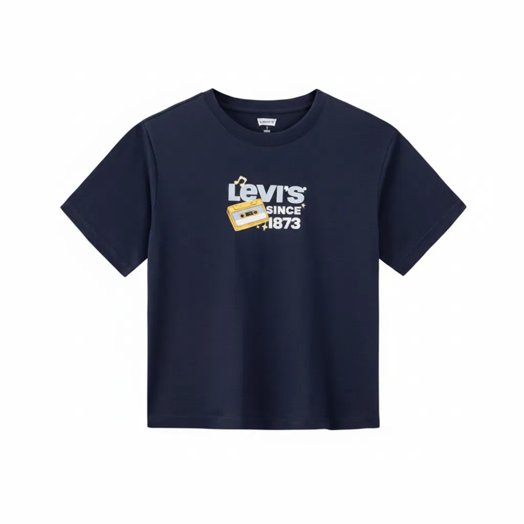 Футболка детская Levis Crystal Blue — фото 3