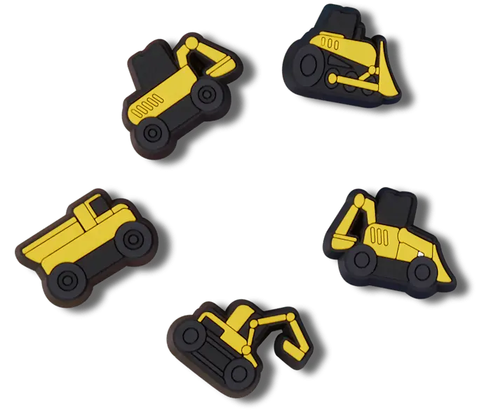 

Джиббитсы Mini Construction Vehicles 5 Pack Crocs