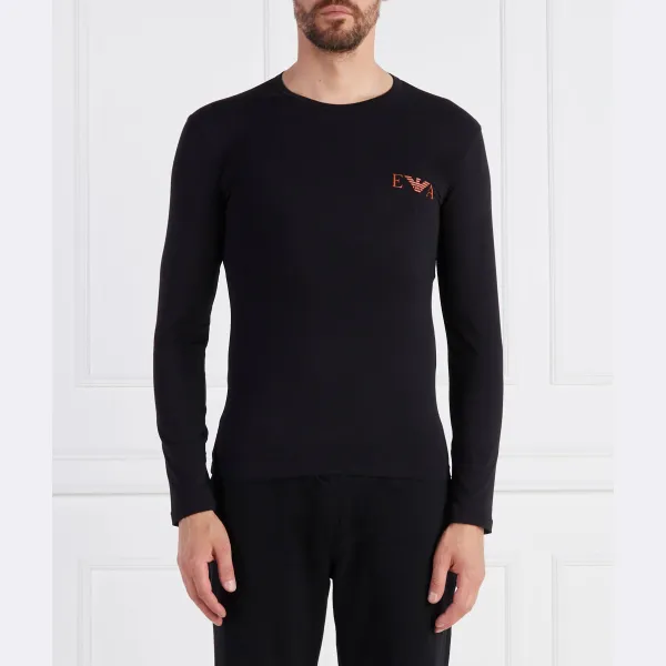 

Классический крой с длинным рукавом Emporio Armani, черный