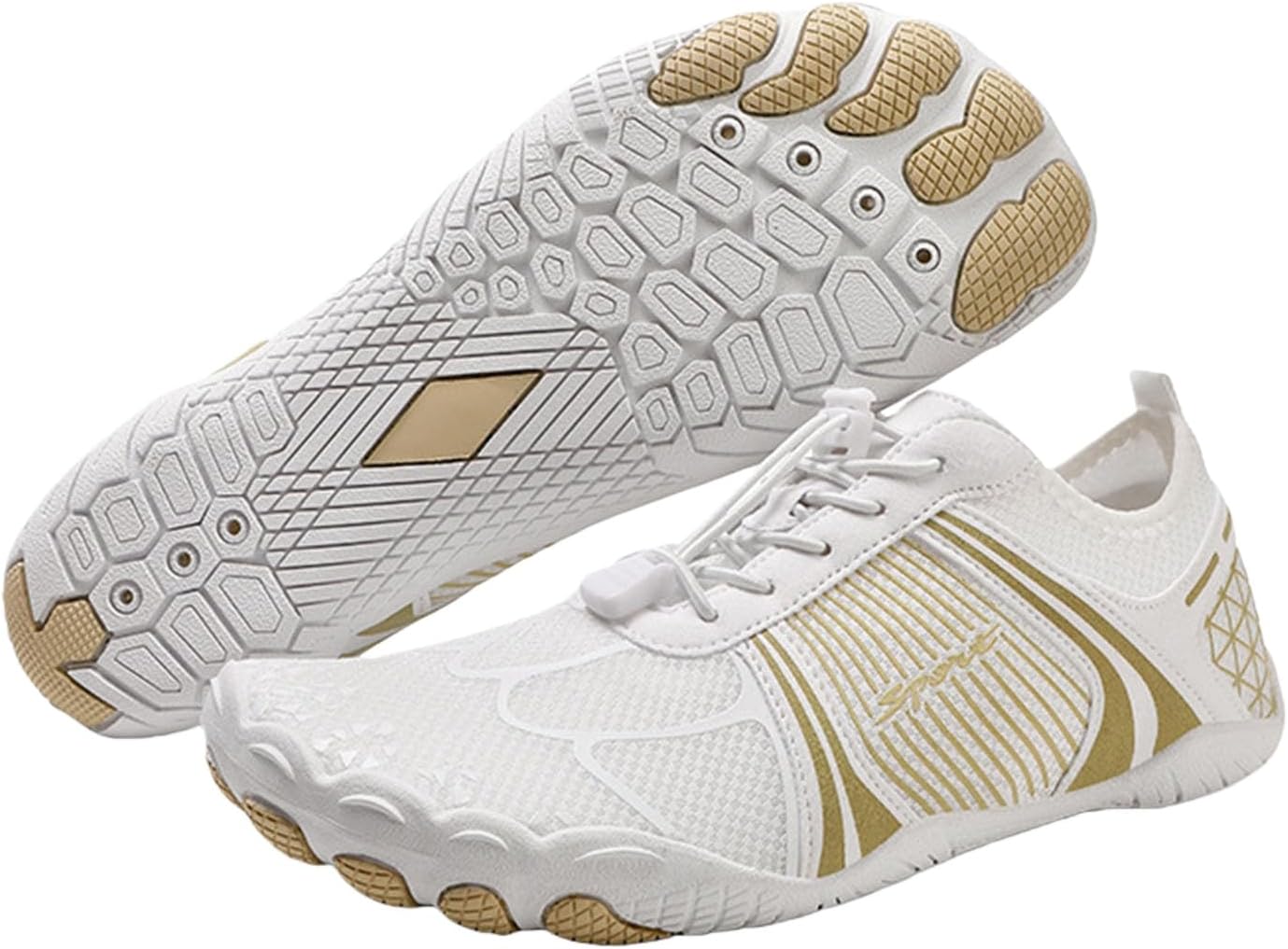 

Ортопедические теннисные туфли для женщин, дышащие сетчатые кроссовки для прогулок, тренировок, спорта в зале, бега, джоггинга, боулинга, путешествий, удобные, противоскользящие Ayziemezm, бежевый