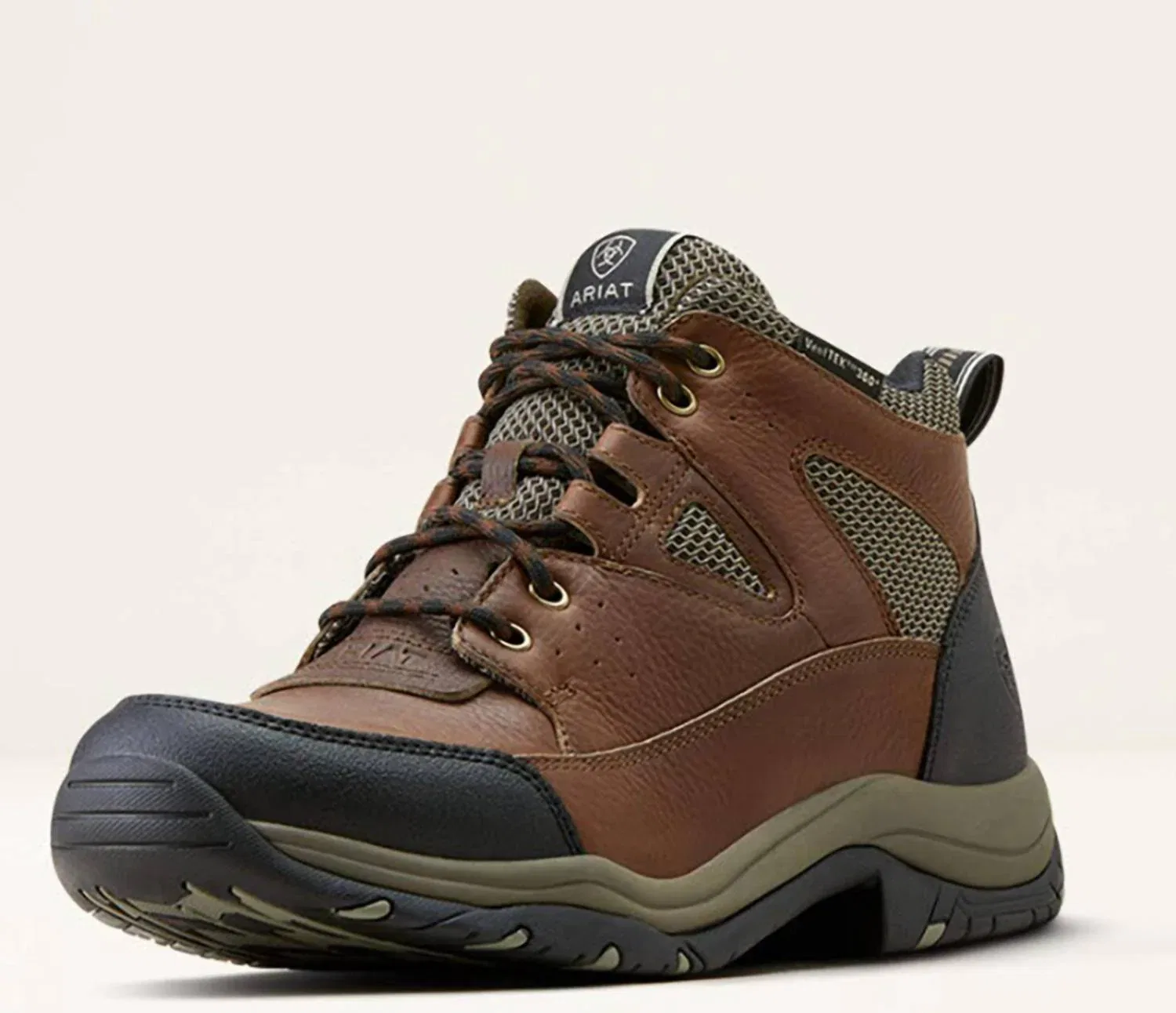 ARIAT Мужские походные ботинки Terrain Venttek 360 коричневого/бежевого цвета — фото 2