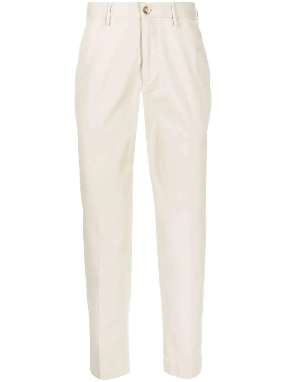 

Зауженные брюки чинос Incotex, светло-бежевый