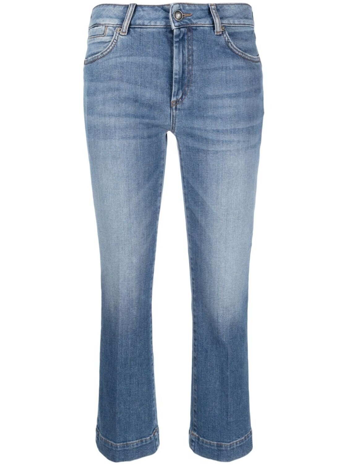 

Sportmax укороченные джинсы, синий
