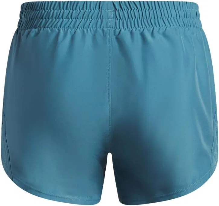 Шорты Under Armour Girls' Fly By Shorts, (466) Boundless Blue/Boundless Blue/Reflective — фото 3