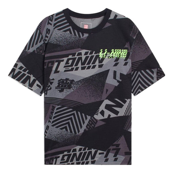 

Футболка с графикой спортивной команды Li-Ning, черный