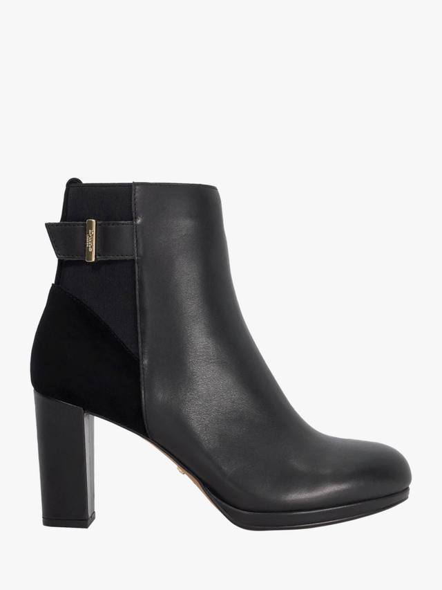 Кожаные ботинки Olens до щиколотки Dune London, Black