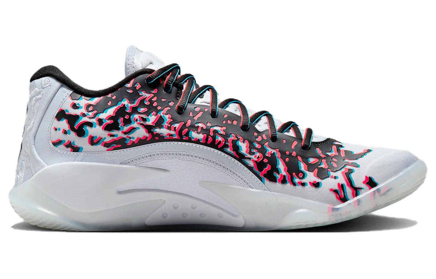 Air Zion 3 NRG 'Z 3D' Jordan, белый черный красный — фото 2