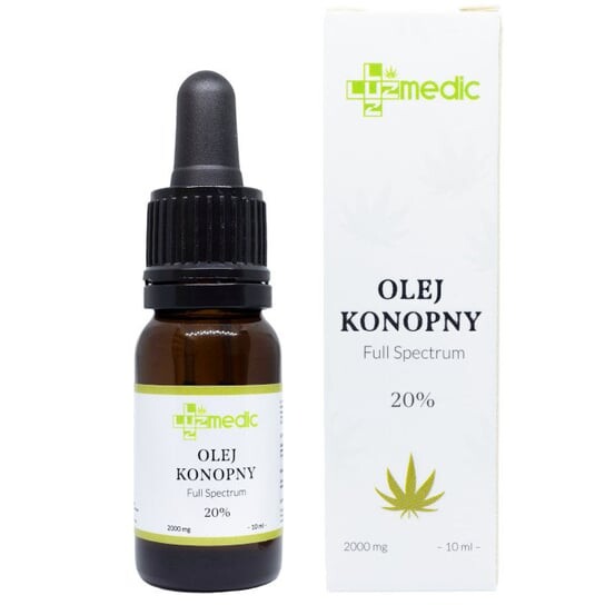 

Luuz Medic, 20% КБД, фильтрованное масло на основе масла МСТ, 10 мл