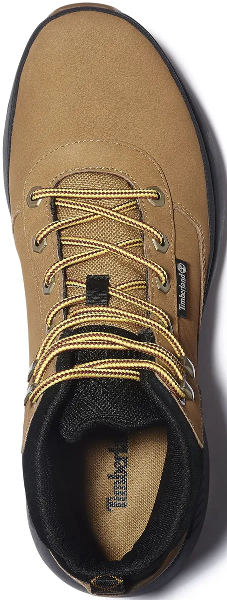Мужские ботинки Timberland FIELD TREKKER на шнуровке, горчичный — фото 4