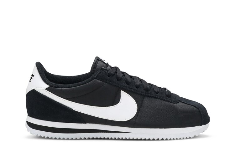 

Кроссовки Nike Cortez Basic Nylon 'Black White', черный